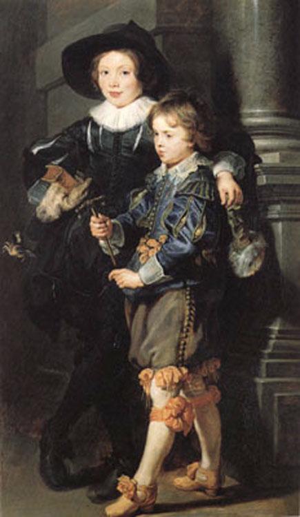 Peter Paul Rubens Albert and Nicolas Rubens (mk01) oil painting picture